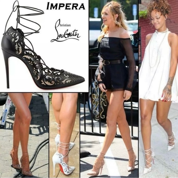 Christian Louboutin IMPERA heels, so ze 37/US7 RARE! - Picture 2 of 15